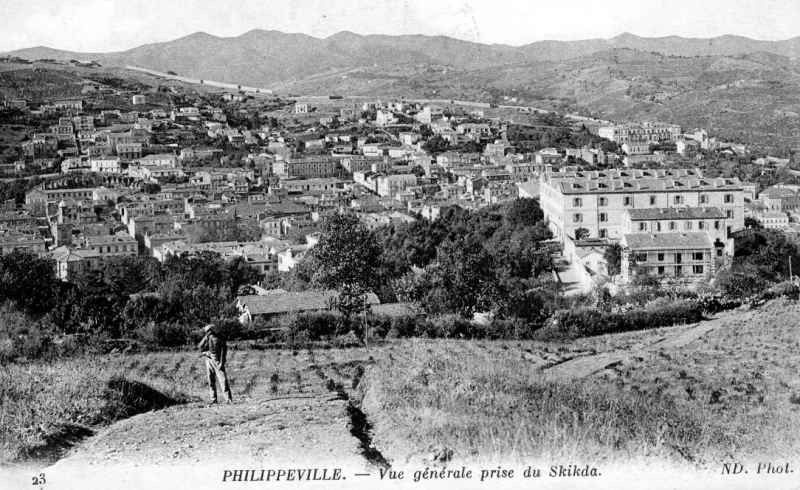 Philippeville - vue générale prise du Skikda
