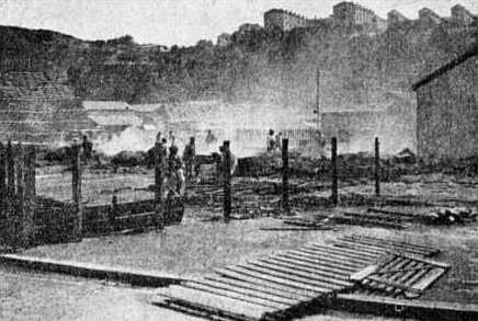 — Incendie du hangar de la SGTM — 