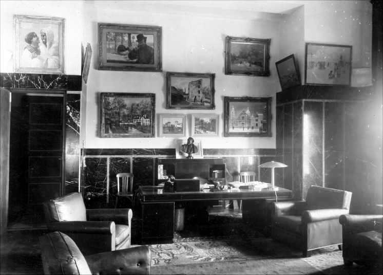 Hôtel de Ville, bureau du Maire