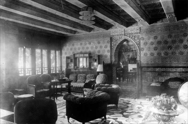 Villa Cuttoli, le grand salon