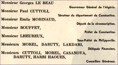 Les Personnalités du Centenaire