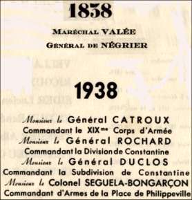 Les Personnalités du Centenaire